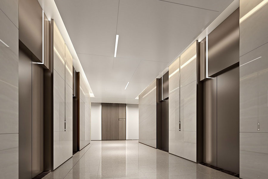 Traction pasahero elevator
