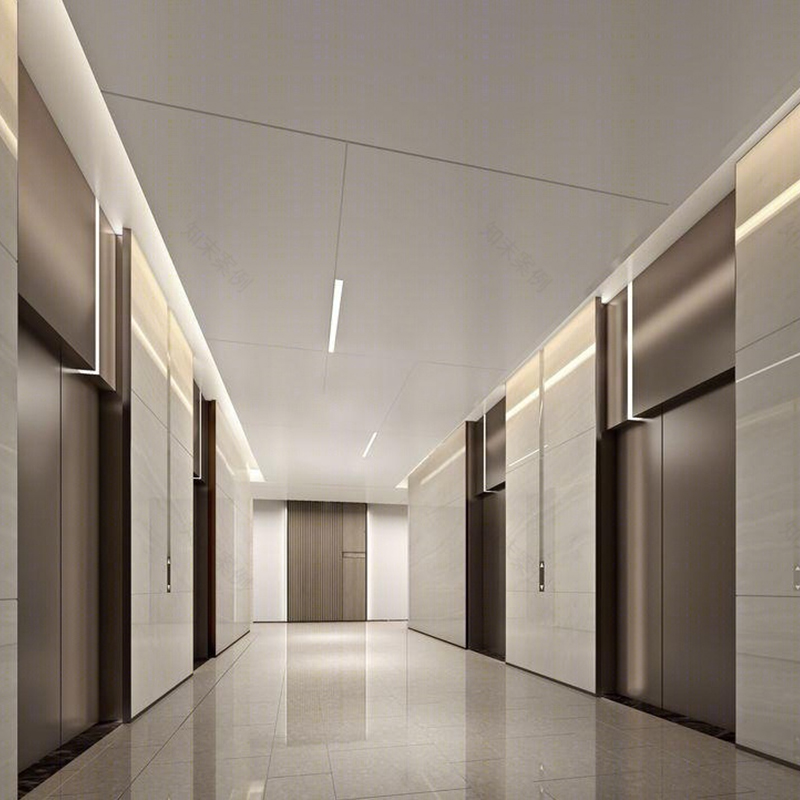Traction pasahero elevator